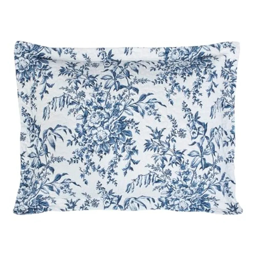 Bedford Quilt Set Reversible Cotton Bedding With Shams