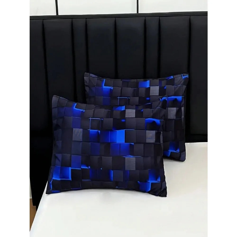 Dark Tech Bedding Set All Seasons Duvet Cover And Pillowcases