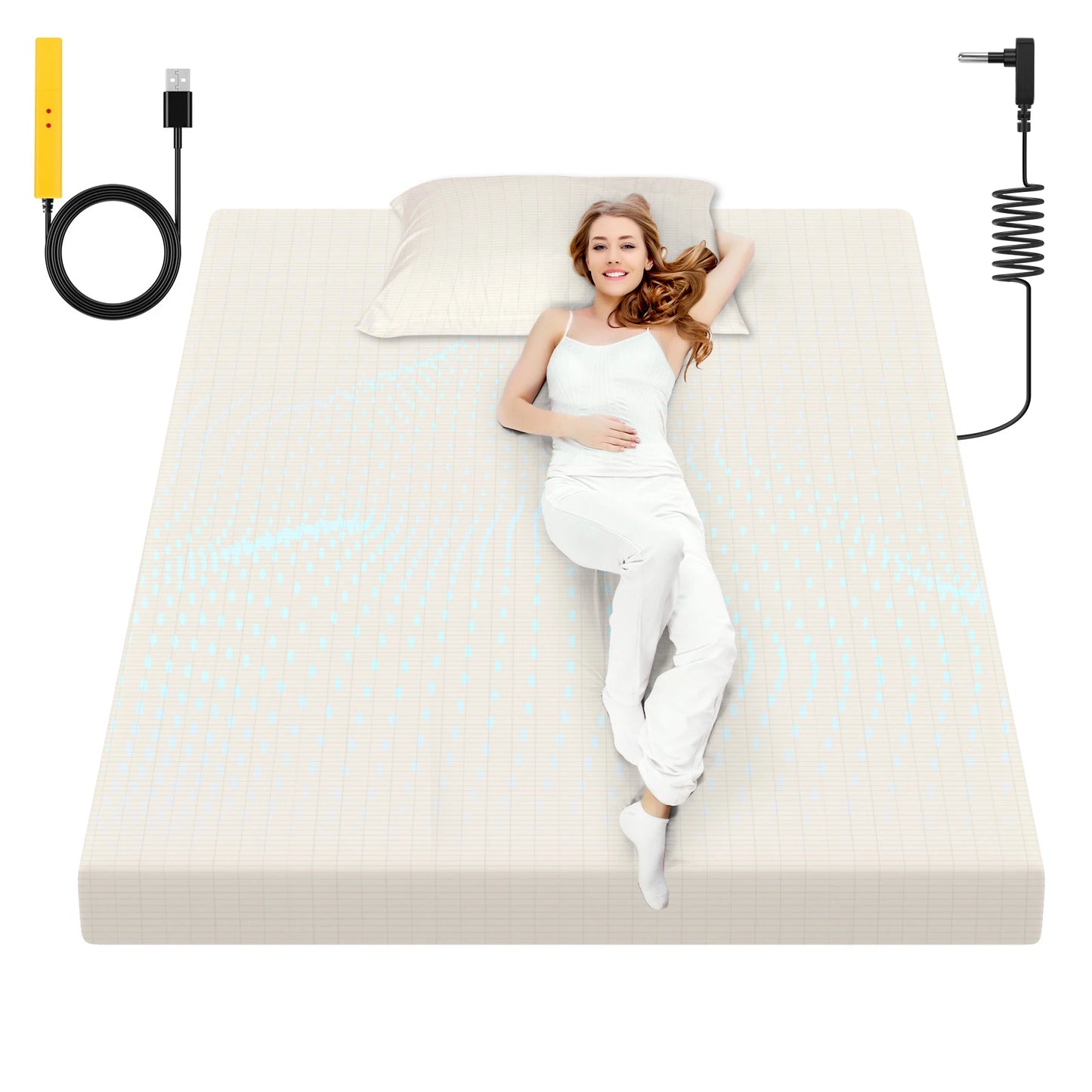 Grounding Sheet 90 Percent Organic Cotton 10 Percent Silver Sleep