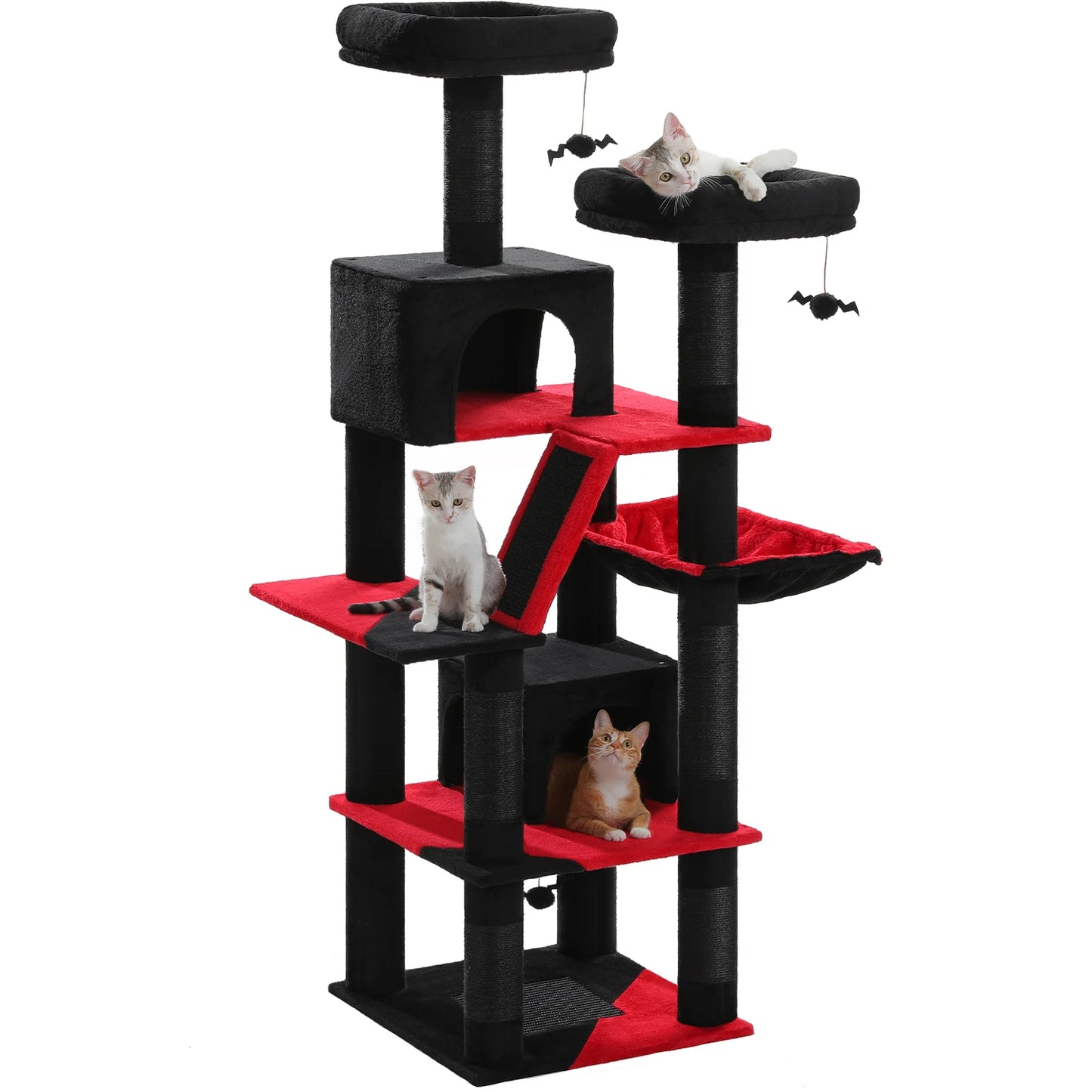 PAWZ Road Cat Tree For Indoor Cats Plush Scratching Condo