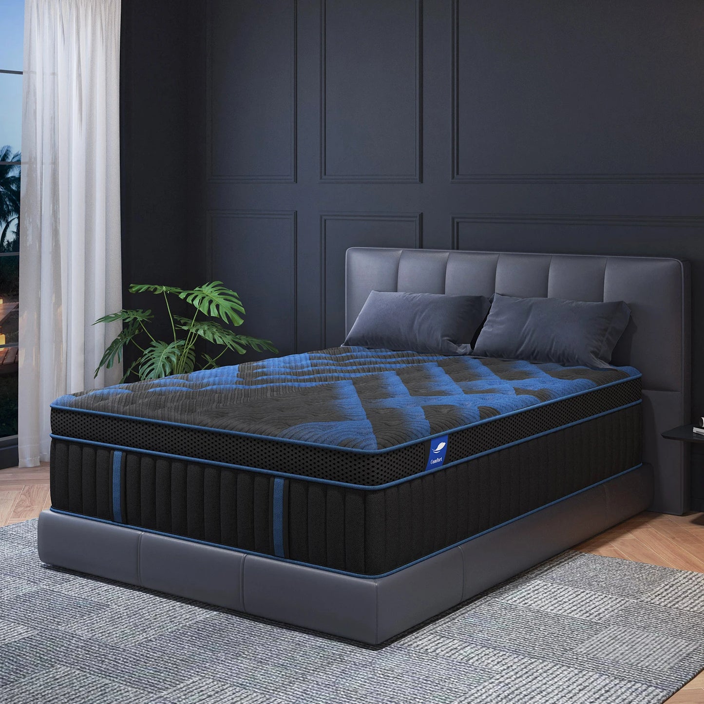 Sweetlove Hybrid Memory Foam Mattress Euro Top Back Support