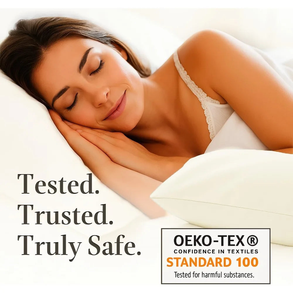 Premium 1000 Thread Count Cotton Sheets Sateen Weave Ultra Soft