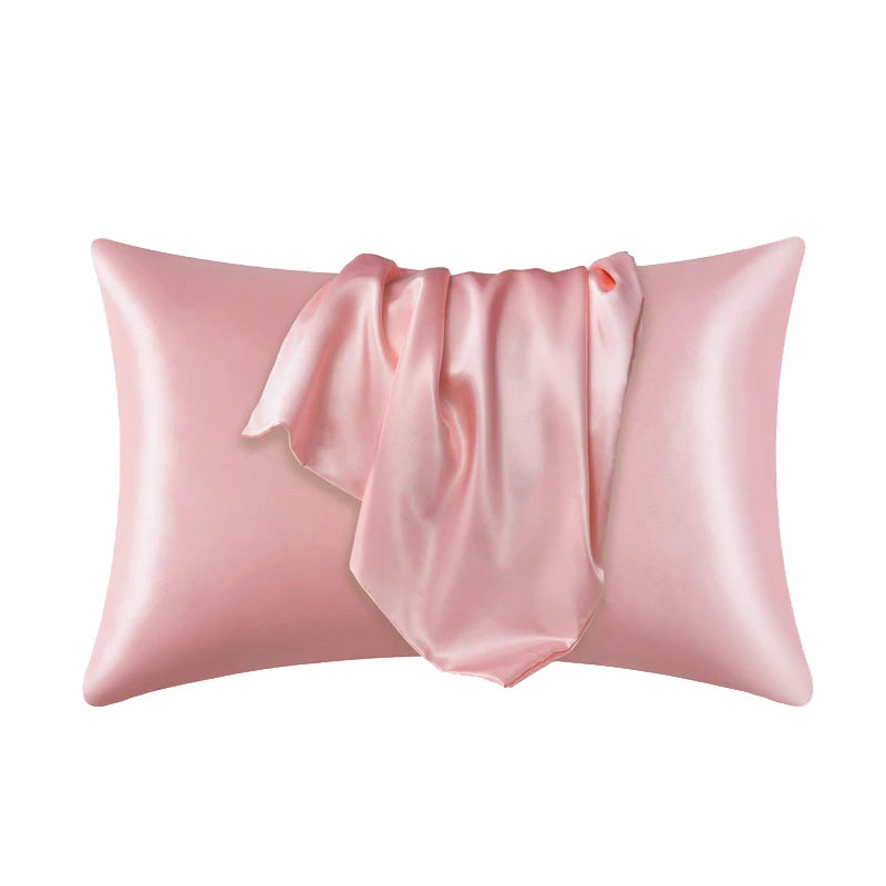 NONECN Silk Pillowcase Satin Hair Beauty Pillow Cover
