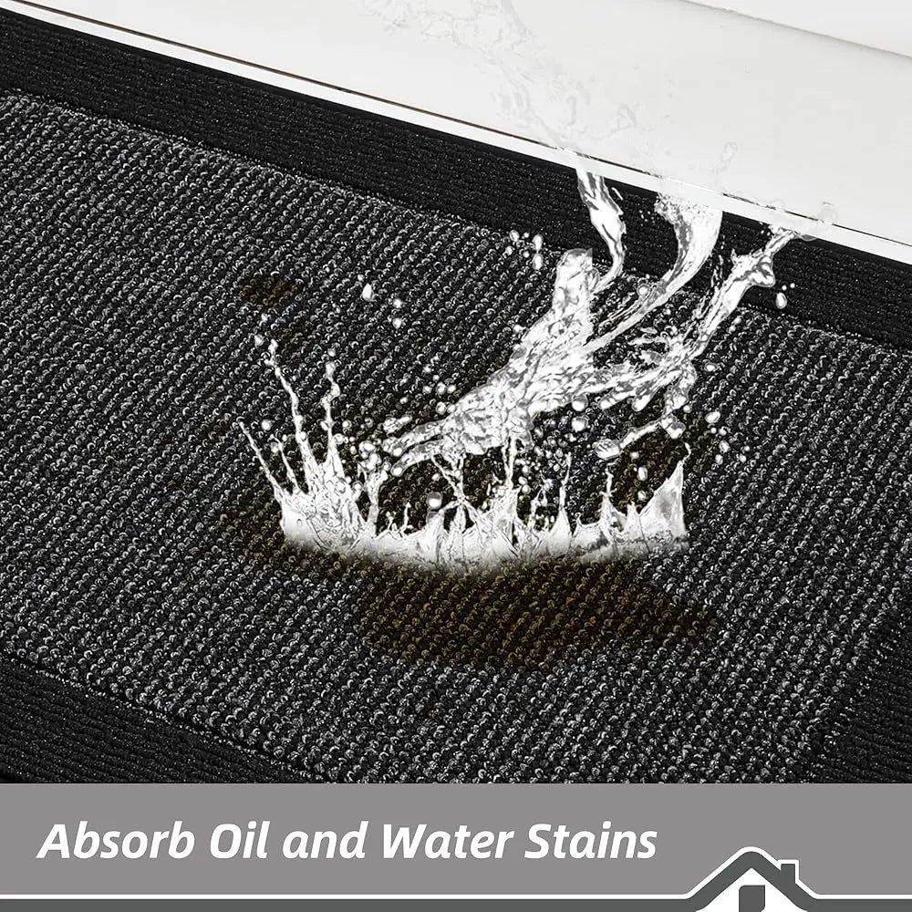 DIXSG Non Slip Kitchen Rugs Set Of 2 Absorbent Mats