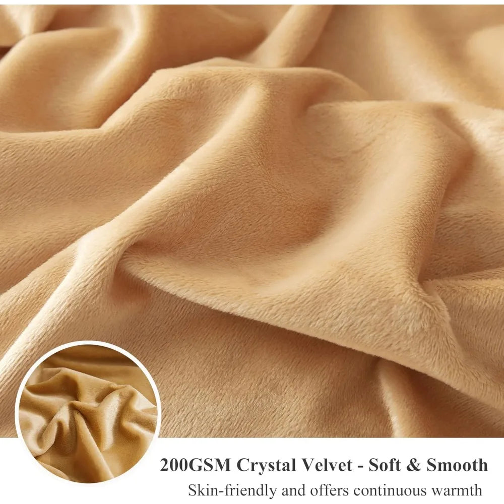 Cheetah Print Fluffy Faux Fur Duvet Cover Set 3 Pieces