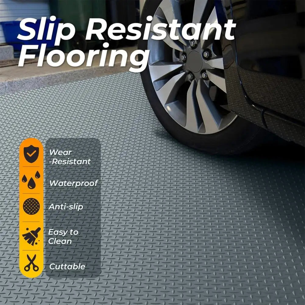 PVC Floor Mat Roll Non Slip Waterproof Easy Clean Bathroom