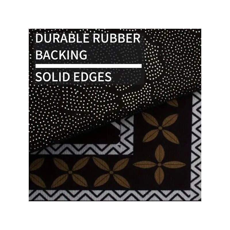 NONECN Washable Non Slip Kitchen Mats Set Absorbent Rugs