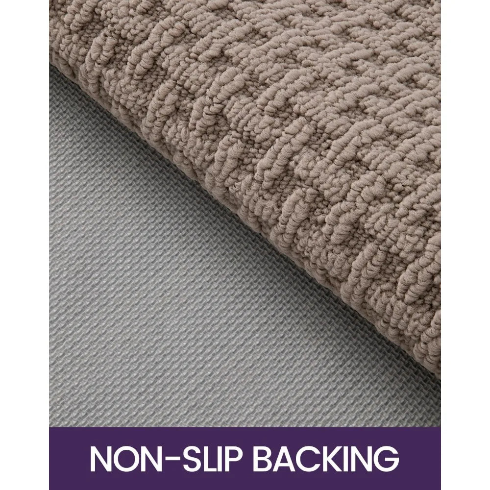 Front Entryway Door Mat Non Slip Bamboo Fiber Welcome Doormat