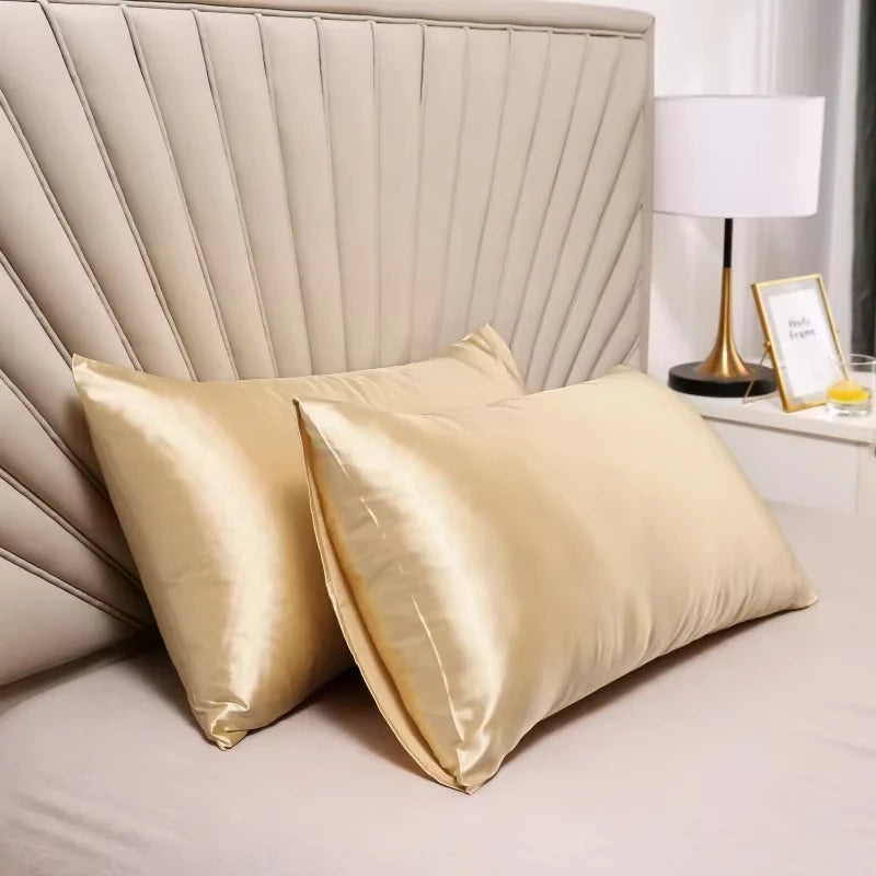 NONECN Silk Pillowcase Satin Hair Beauty Pillow Cover