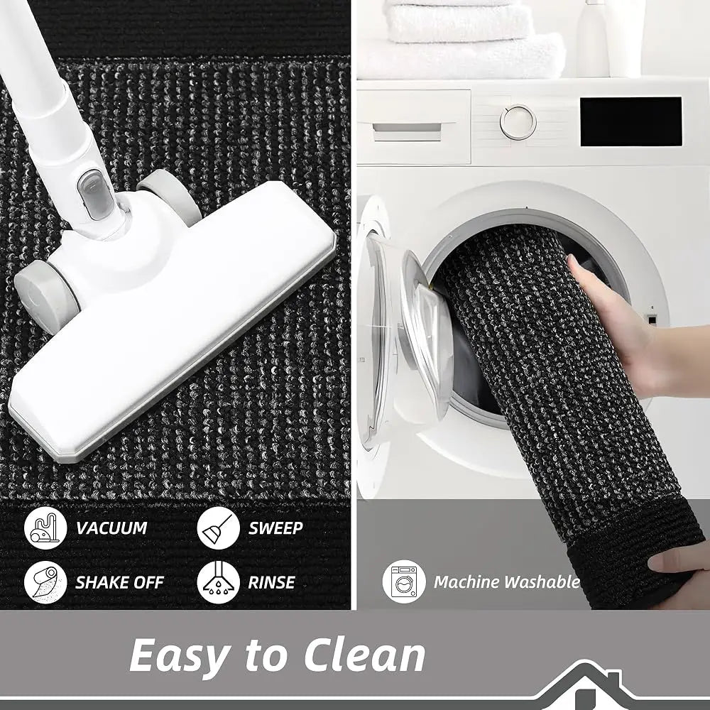 DIXSG Non Slip Kitchen Rugs Set Of 2 Absorbent Mats
