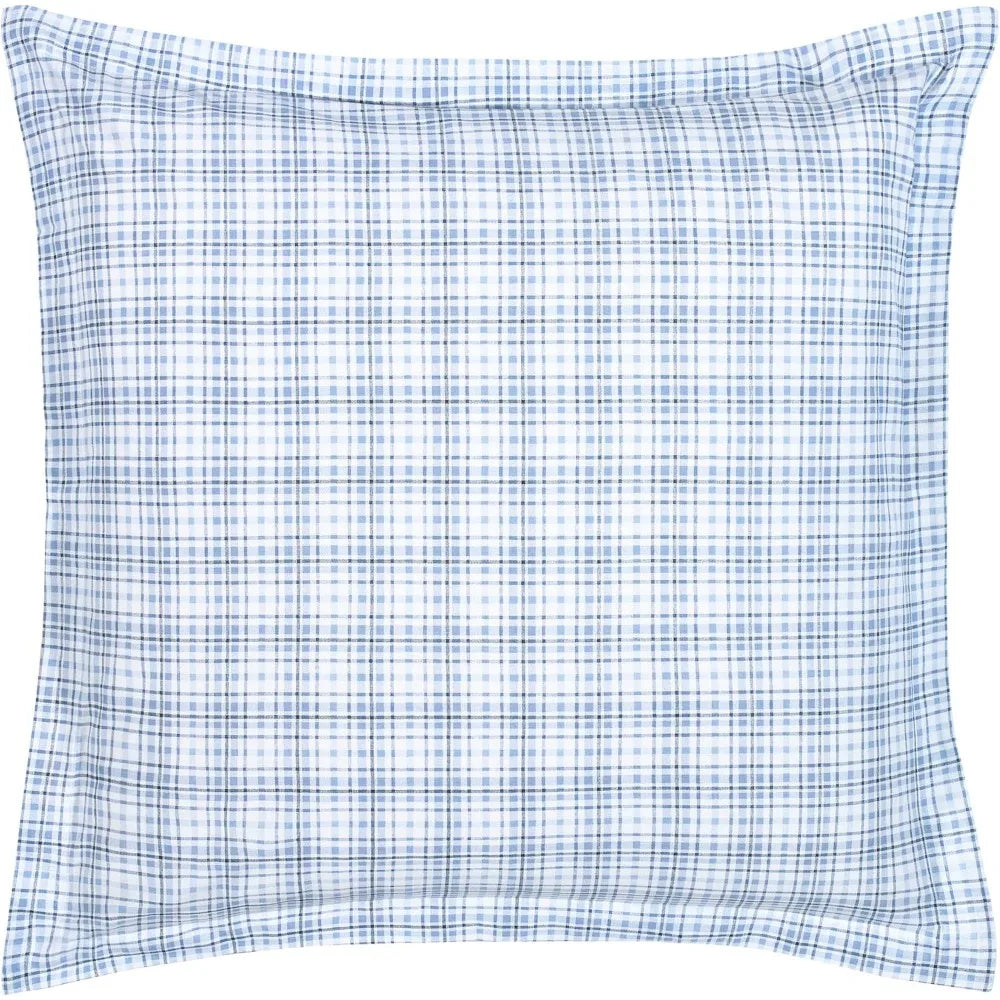 Reversible Cotton Duvet Cover Set With Matching Shams