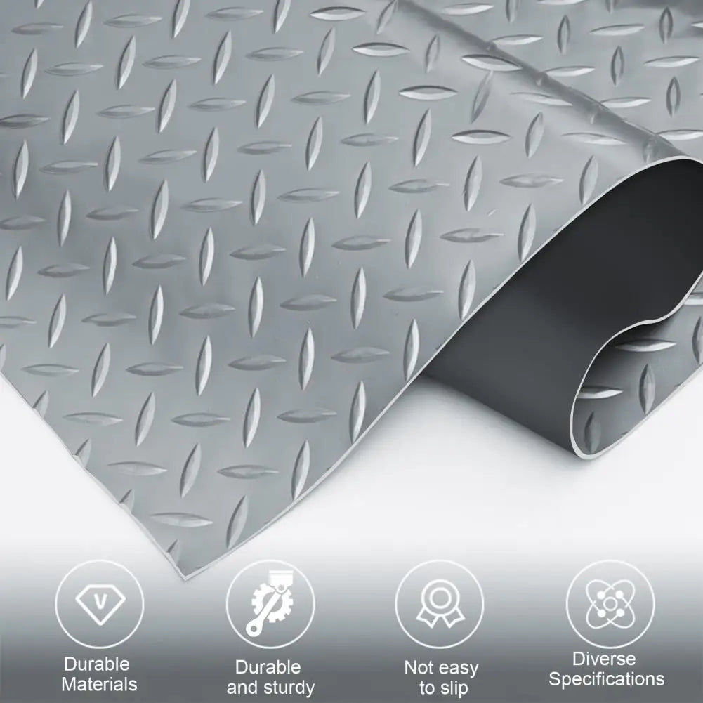 PVC Floor Mat Roll Non Slip Waterproof Easy Clean Bathroom