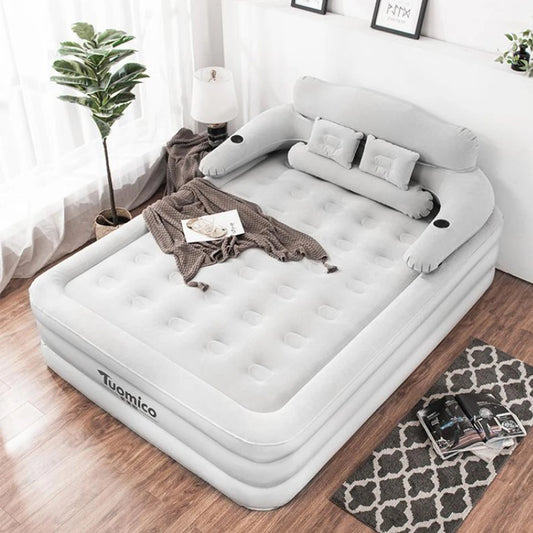 NONECN Two Person Inflatable Mattress For Camping Home Indoor Use