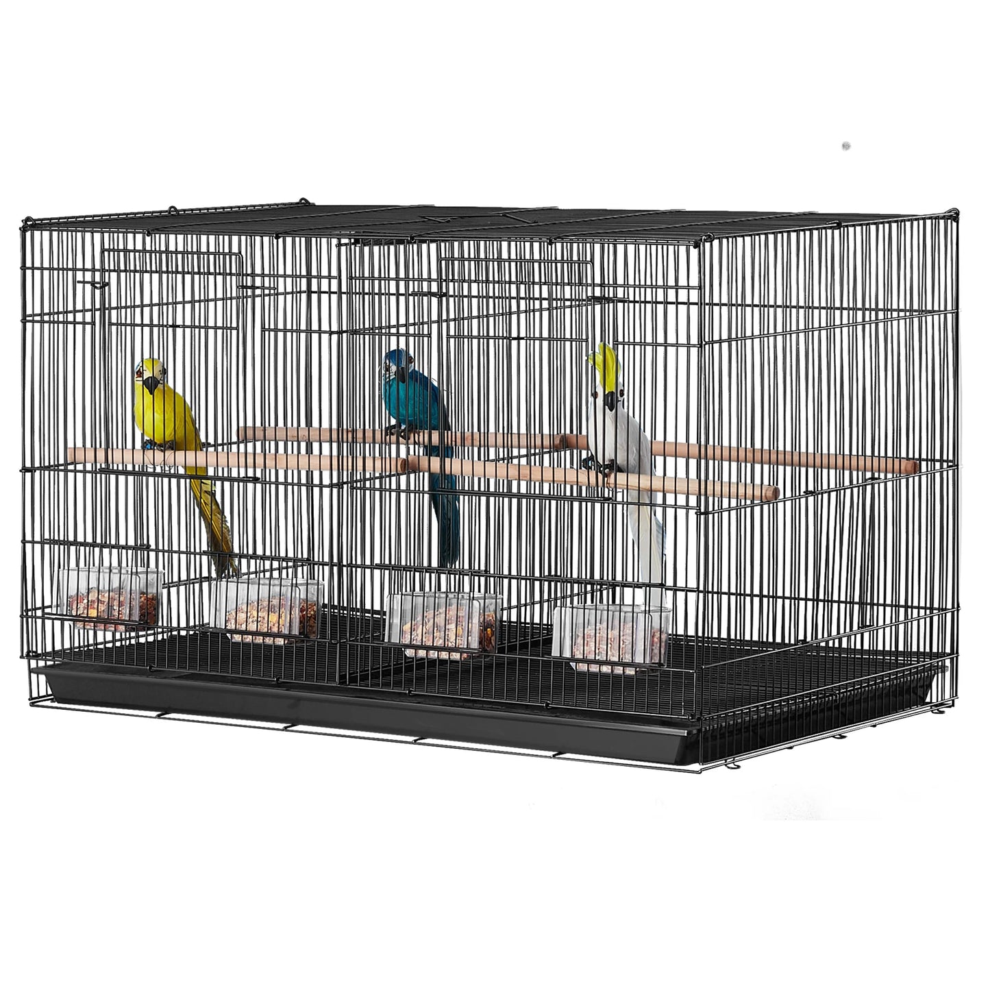 SucceBuy Flight Bird Cage Divider For Small Birds Travel