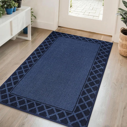 Dirt Trapper Door Mat Non Slip Entry Rug Absorbent Welcome