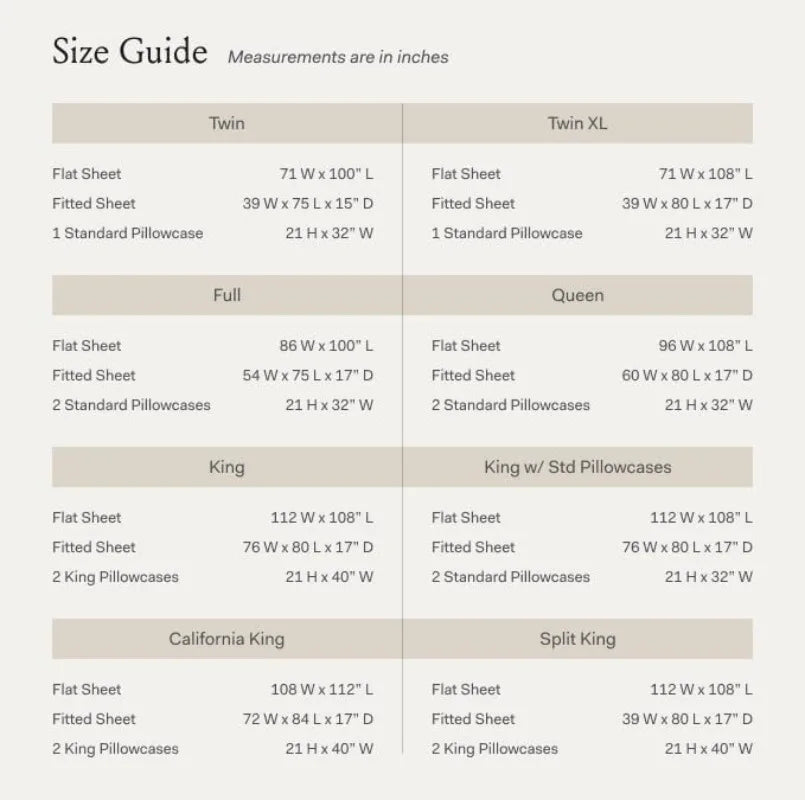 Percale Hemmed Sheet Set Cooling Breathable Organic Cotton