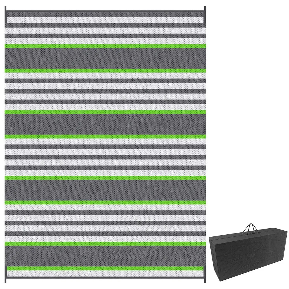 Reversible Outdoor Rug With Carry Bag