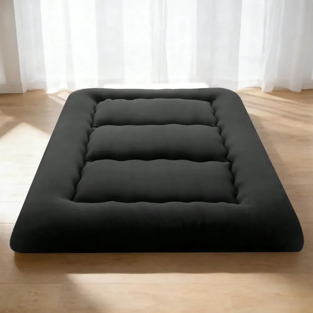 Floor Mattress Futon Tatami Style Sleeping Pad Foldable Dormitory Kids Mat
