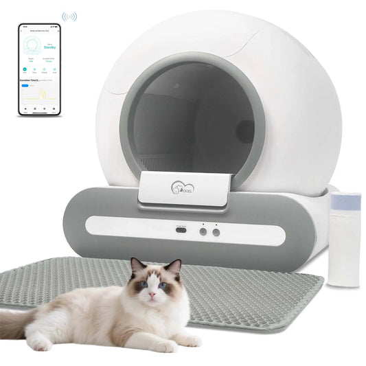 DOEL Self Cleaning Smart Cat Litter Box With App Control