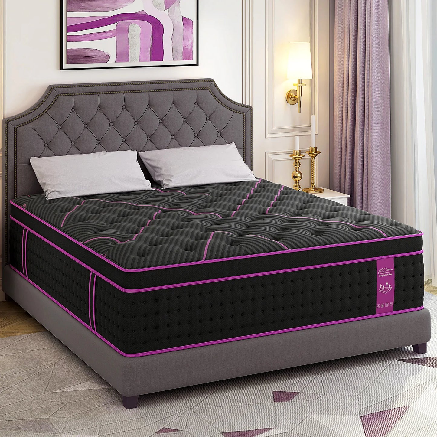 Sweetlove Hybrid Gel Memory Foam Mattress With Pocket Spring