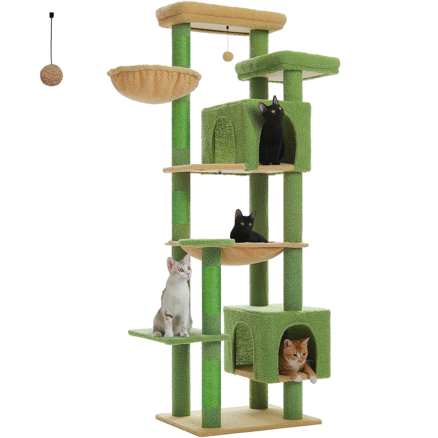 PAWZ Road Cat Tree For Indoor Cats Plush Scratching Condo