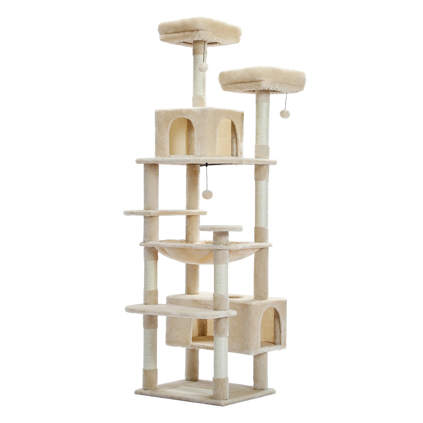 PAWZ Road Cat Tree For Indoor Cats Plush Scratching Condo