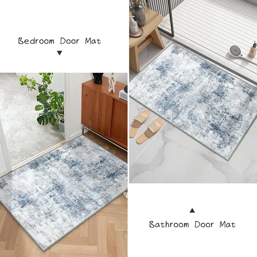 DIXSG Door Mat Indoor Doormat Non Slip Entry Rug Washable